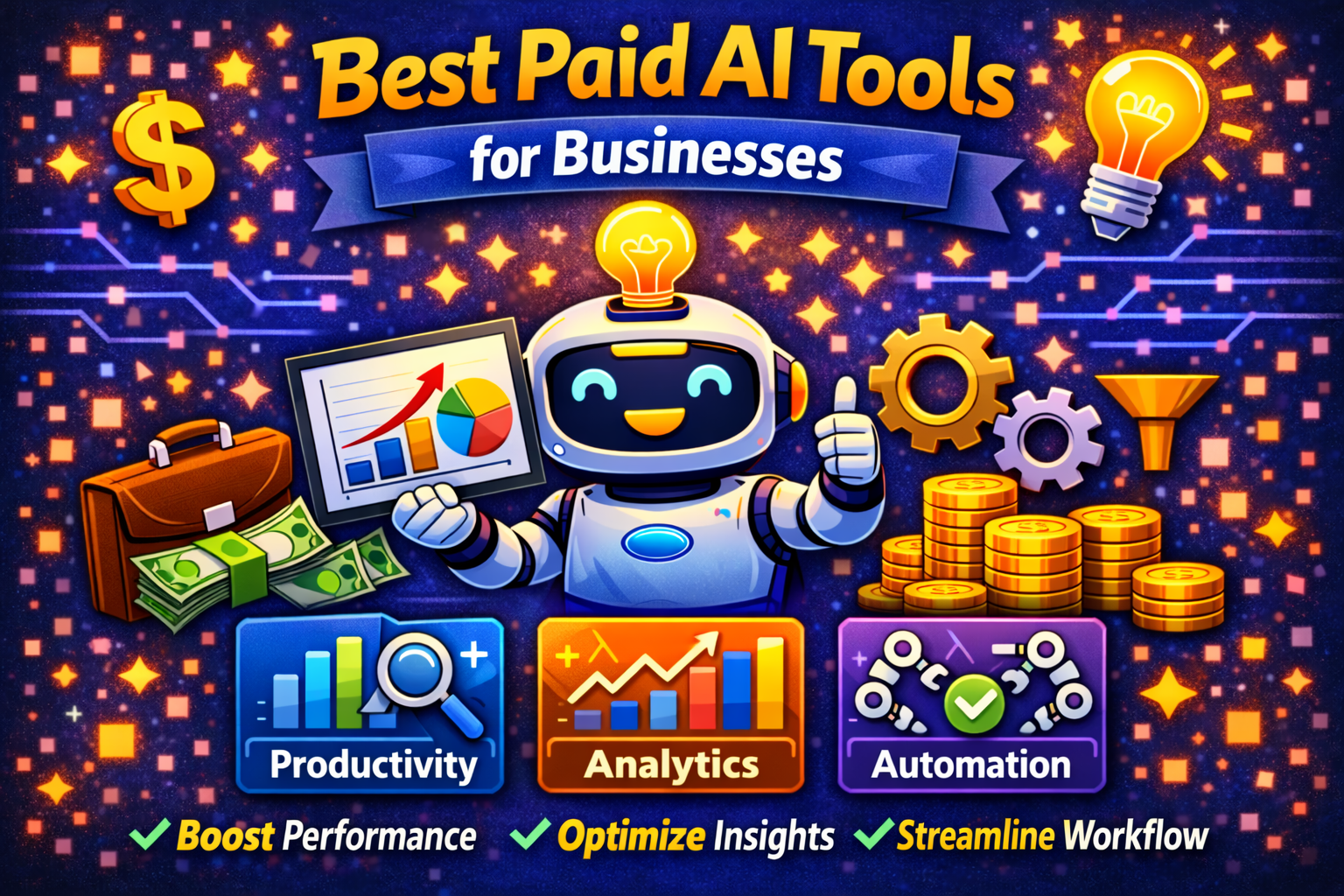 Best Paid AI tools for Businesses