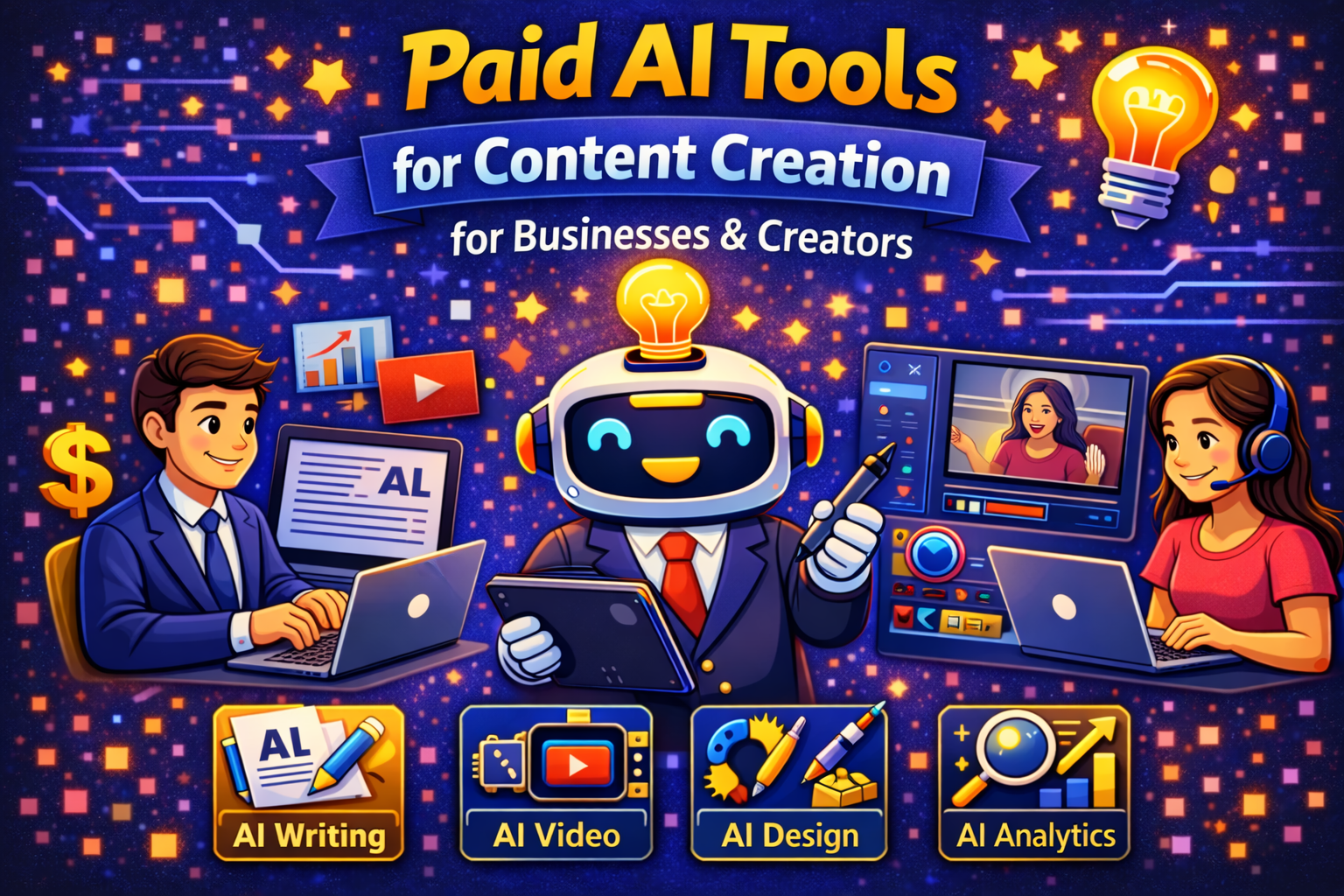 Paid AI Tools for Content Creation