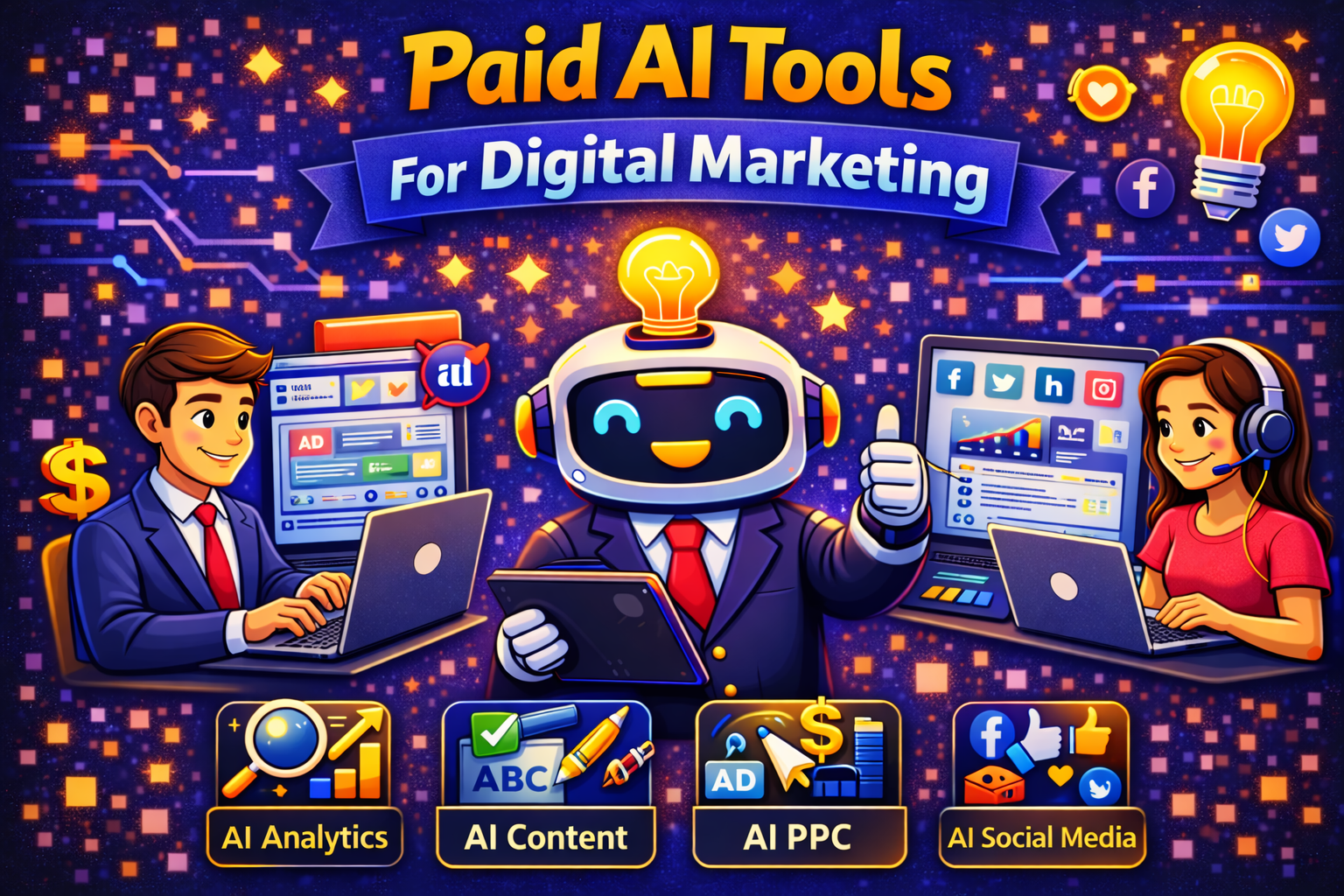 Paid AI Tools For Digital Marketing