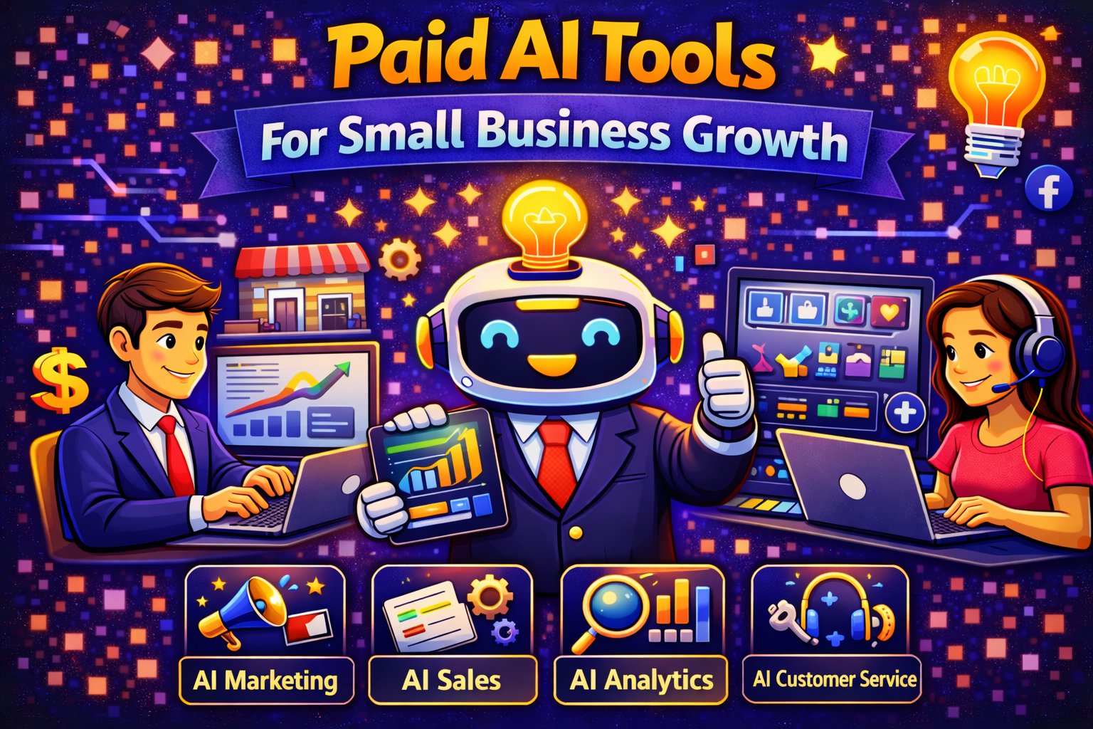 Paid AI Tools For Small Business Growth