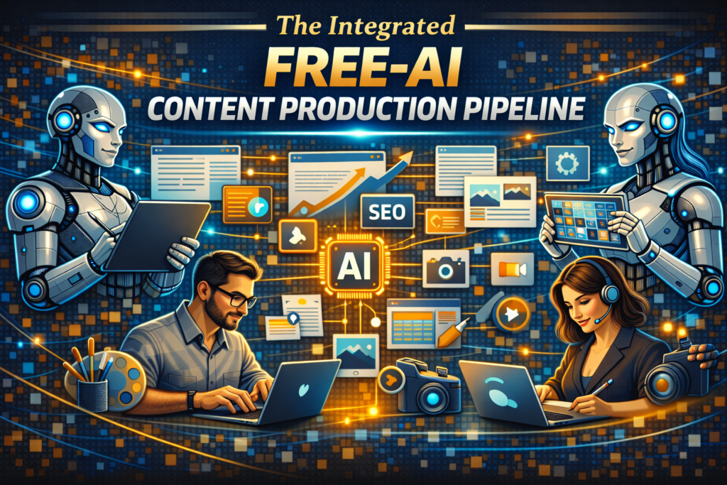 The Integrated Free-AI Content Production Pipeline